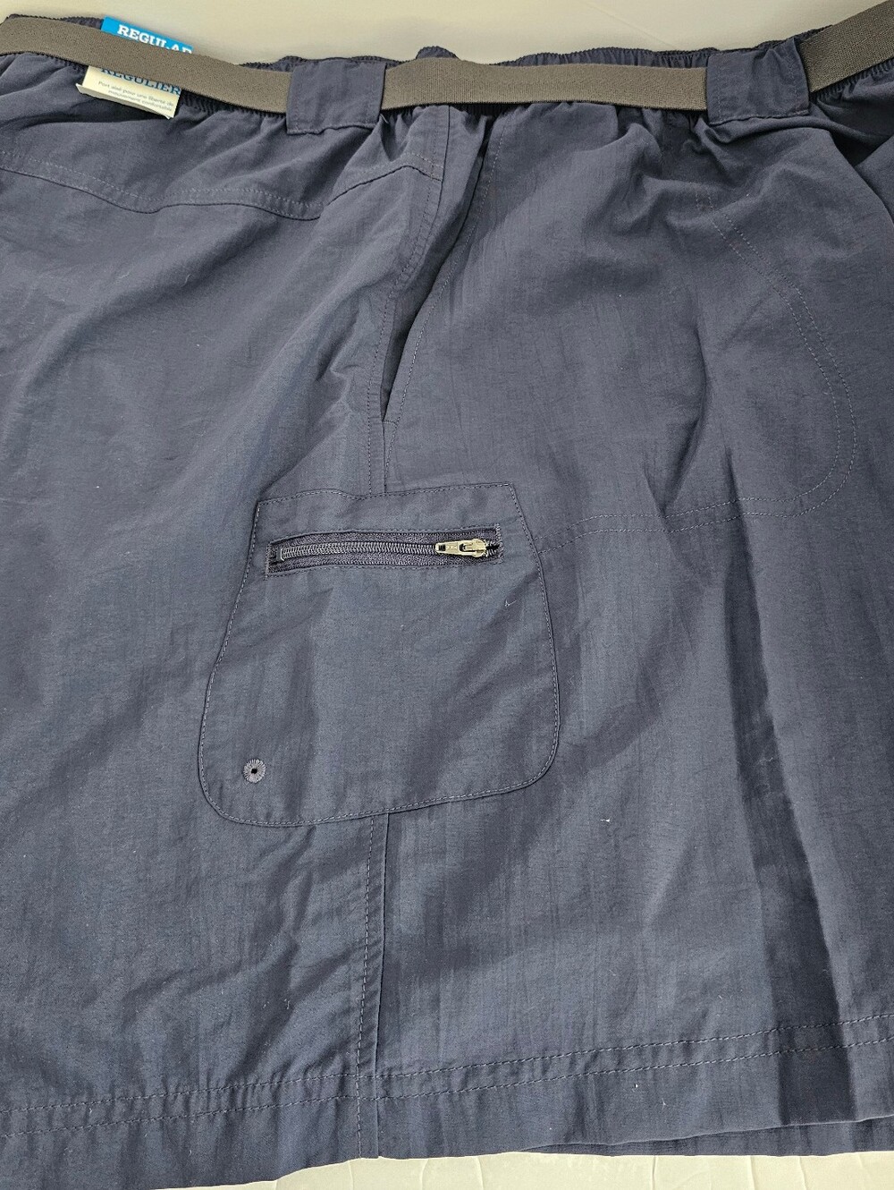 NWT! Belted Columbia Sandy River Cargo Shorts 2X Womens NWT Blue Or Khaki - Picture 7 of 15